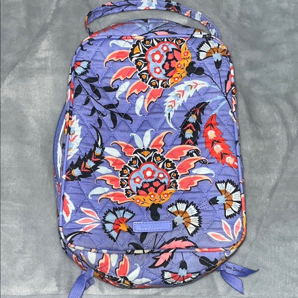 Vera Bradley Floral lunch bag - purple and Orange